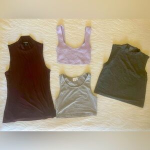 Women's Crop Tops & Tank Tops Bundle Urban Outfitters BP Express CALIA S-M-XS